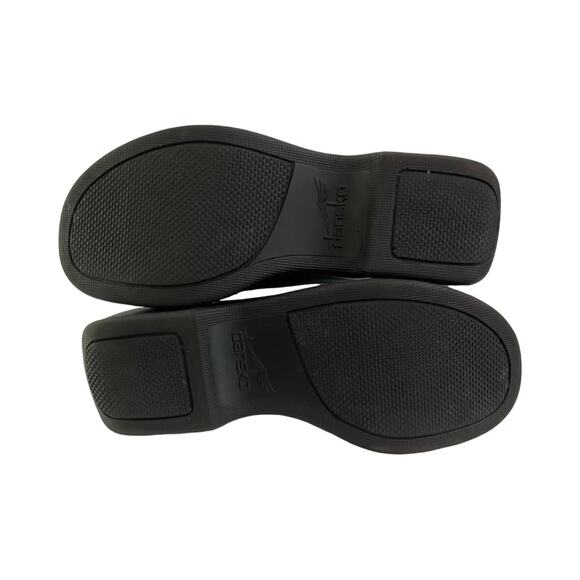 Dansko Jocelyn Slip-On Leather Shoes Teal VegTan Leather Size 41 US 10.5-11 - Picture 9 of 15